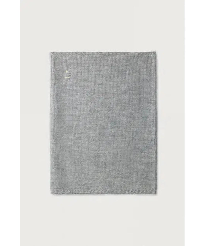 Gray Label Knitted Endless Scarf Grey Melange
