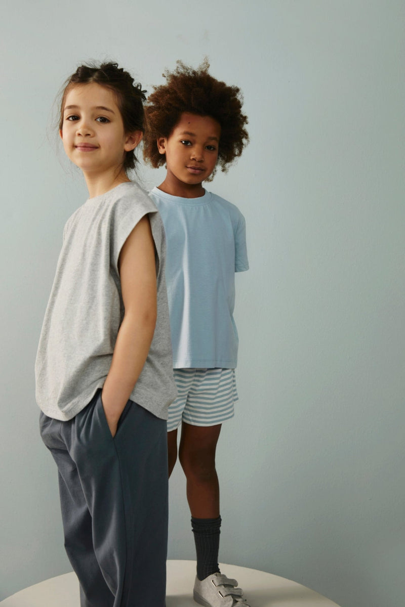 Gray Label Muscle Tee Grey Melange