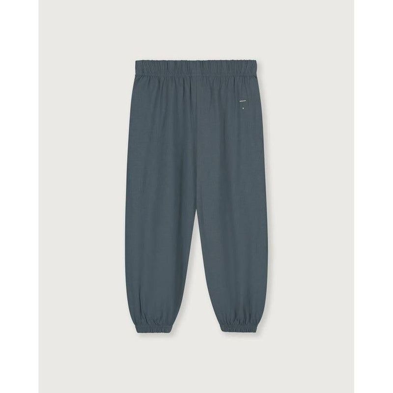 Gray Label Pull-On Jersey Trousers Blue Grey