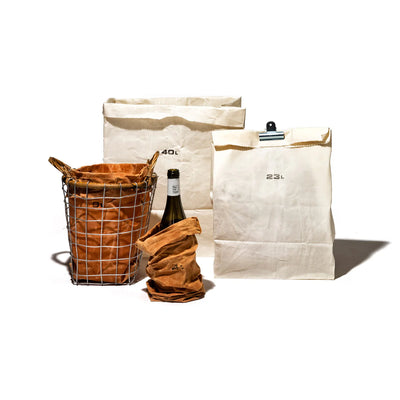 Puebco Cotton Grocery Bag 40L