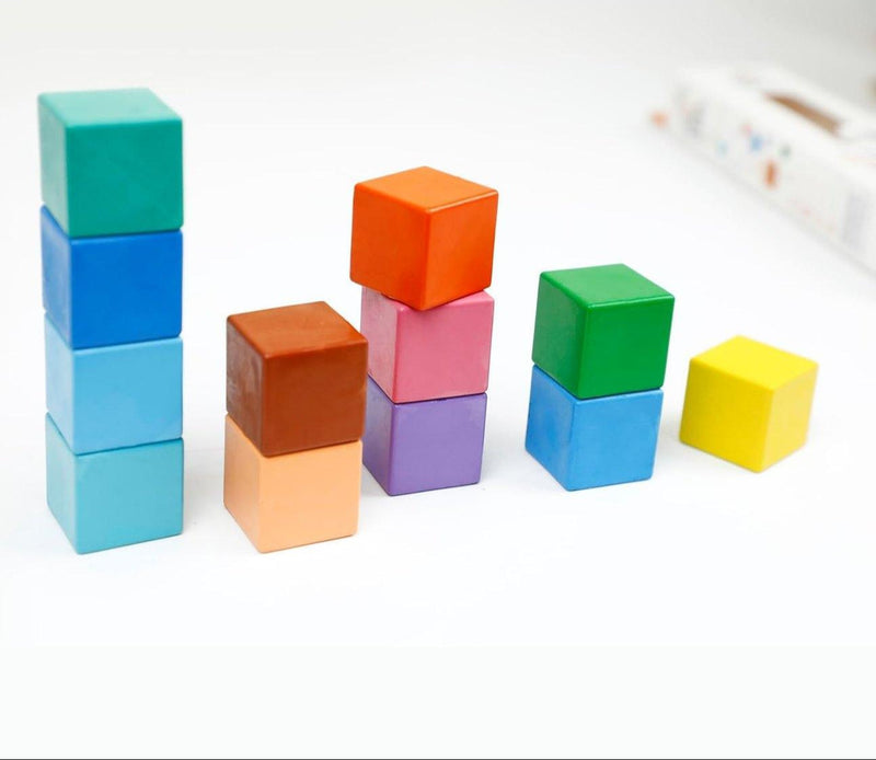 Haku Yoka 6 Cube Crayons Rainbow Color
