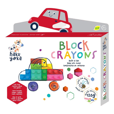 Haku Yoka Block Crayons Car