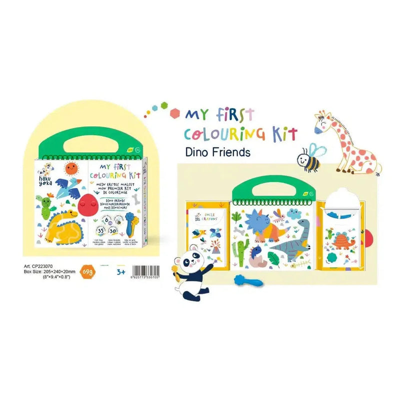Haku Yoka Mijn Eerste Kleurkit Dino&