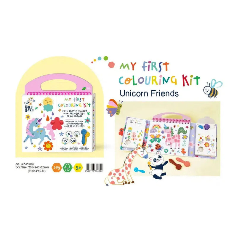 Haku Yoka Mijn Eerste Kleurkit Unicorns