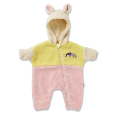 Halcyon Nights Baby Happy Herd Sherpa Jumpsuit