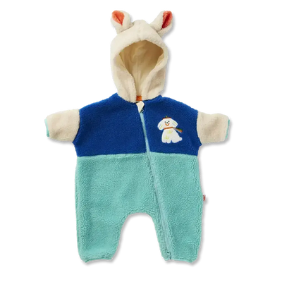 Halcyon Nights Baby Puppy Park Sherpa Jumpsuit