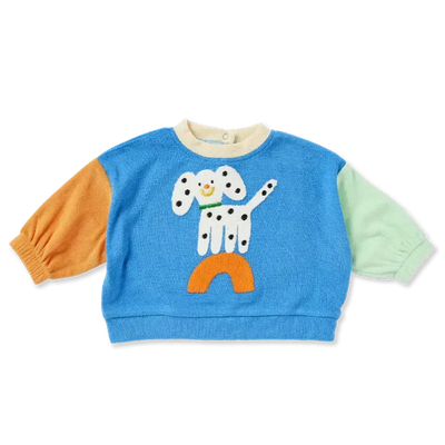 Halcyon Nights Baby Puppy Park Terry Sweat