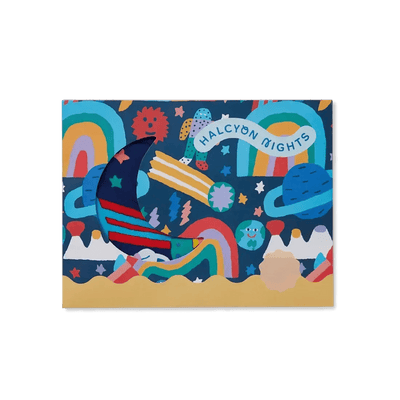 Halcyon Nights Baby Short Sleeve Bodysuit Rocket Ride