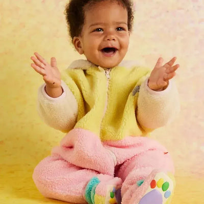 Halcyon Nights Happy Herd Sherpa Baby Bootie