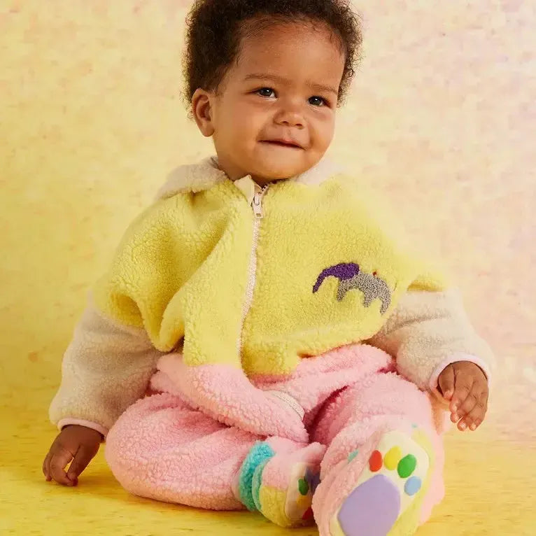 Halcyon Nights Happy Herd Sherpa Baby Bootie