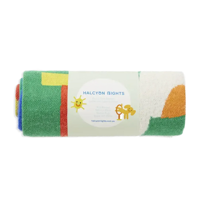 Halcyon Nights Puppy Park Baby Blanket