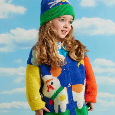 Halcyon Nights Puppy Park Knit Cardigan