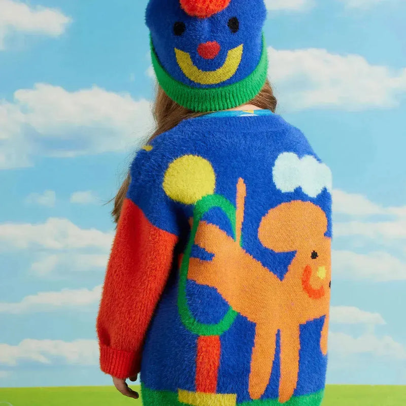 Halcyon Nights Puppy Park Knit Cardigan