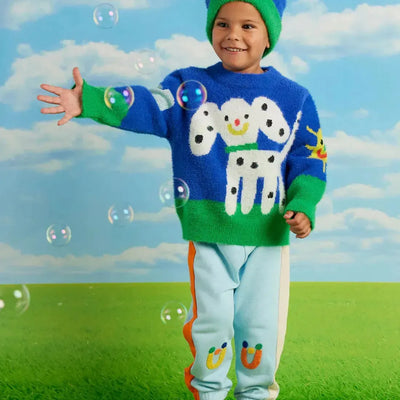 Halcyon Nights Puppy Park Knit Jumper