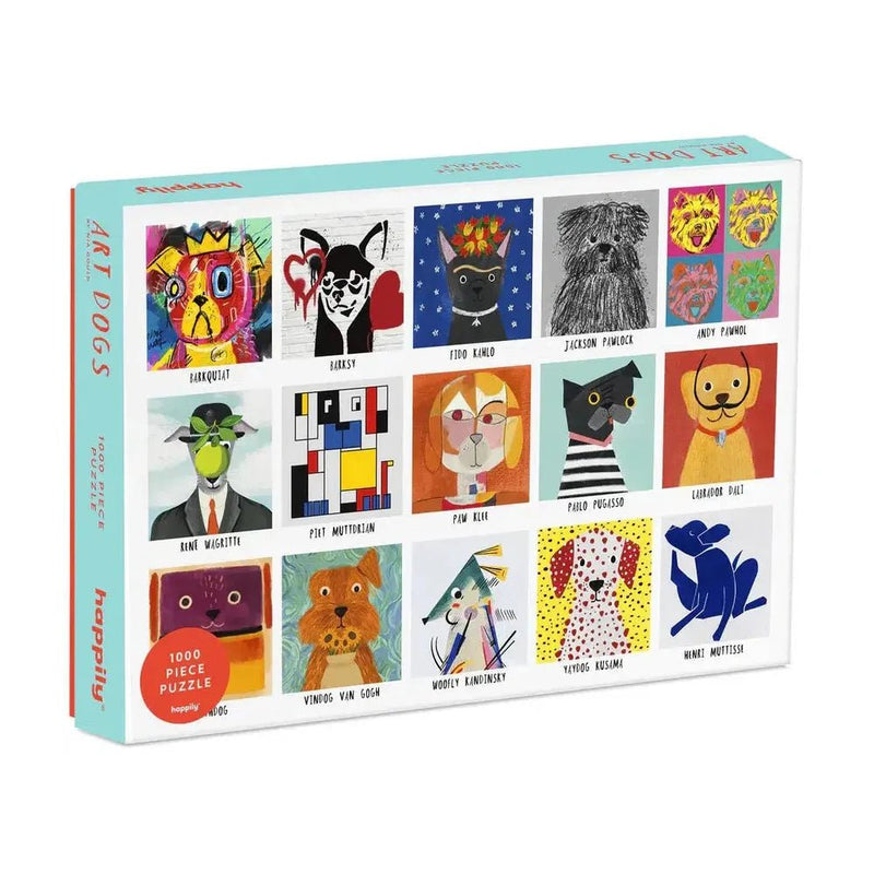 happily puzzles Art Dogs - Studio Play