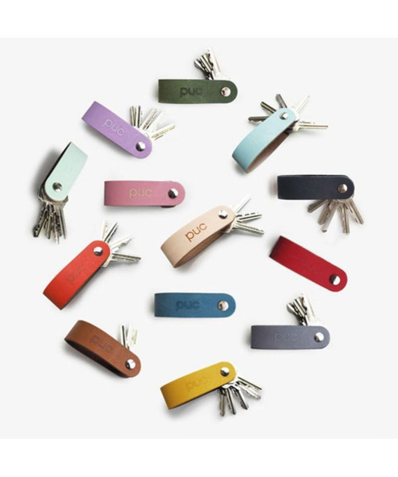 Hide & Key Sleutelhanger Cognac
