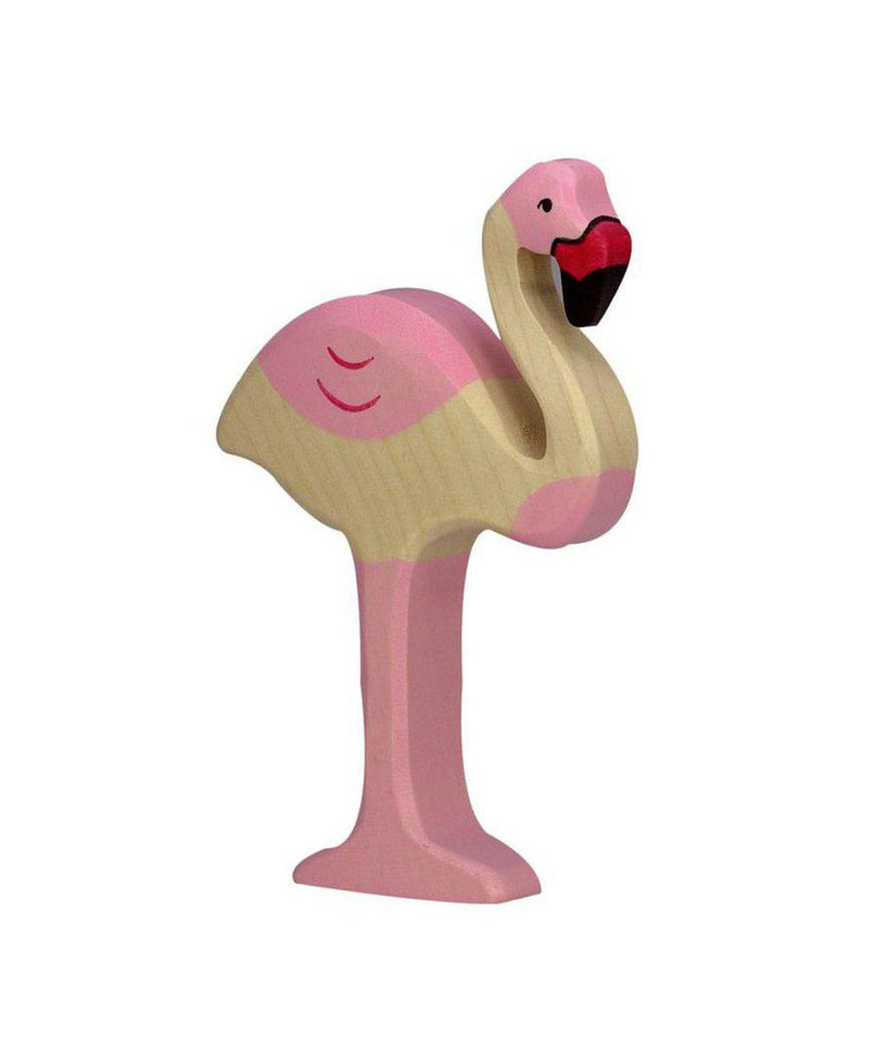 Holztiger Wildernis Flamingo