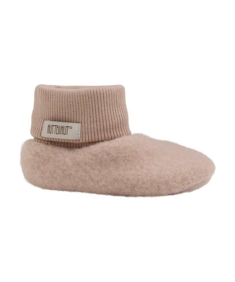 HUTTELiHUT Footies Wool Fleece 2-layer Mahogany Rose