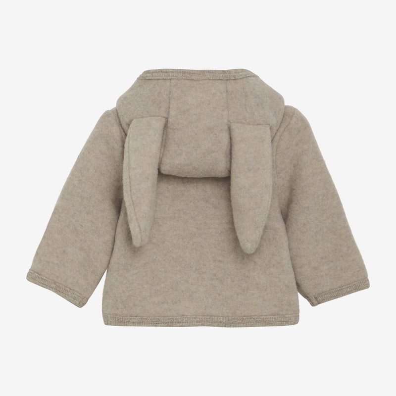 HUTTELiHUT Jacket Ears Wool Fleece Camel Melange