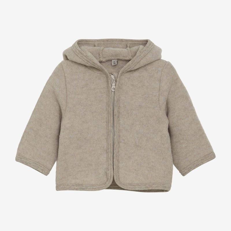 HUTTELiHUT Jacket Ears Wool Fleece Camel Melange