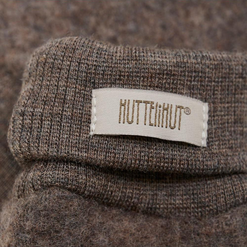 HUTTELiHUT Mittens Wool Fleece 2 - layers Brown Melange - Studio Play