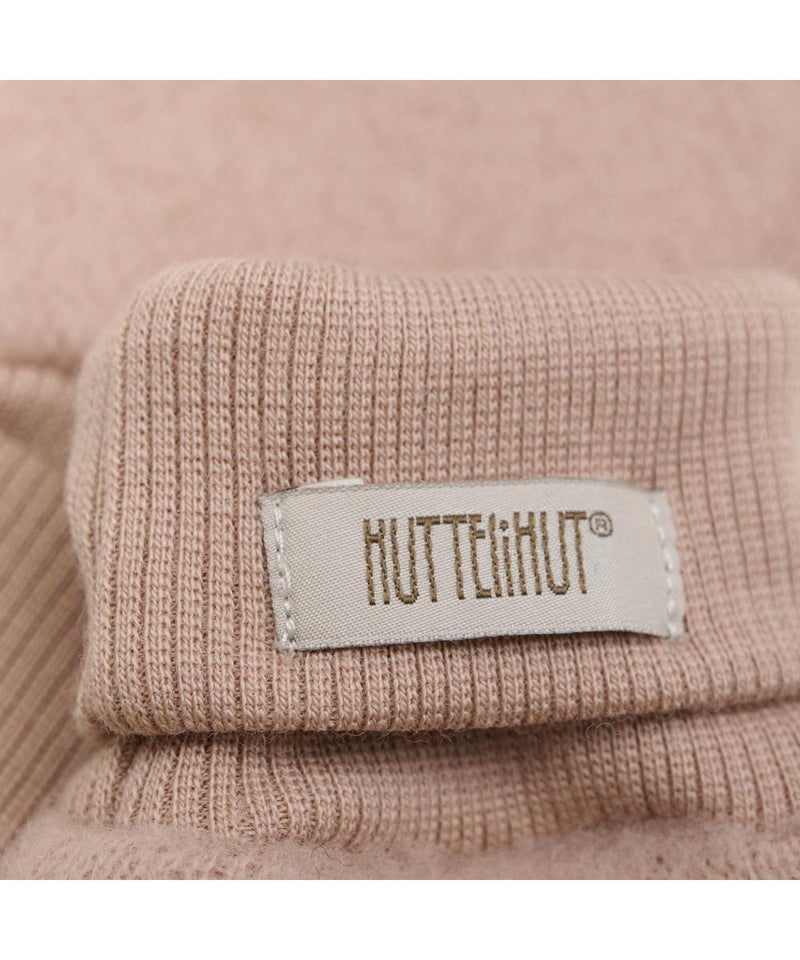 HUTTELiHUT Mittens Wool Fleece 2-layers Mahogany Rose