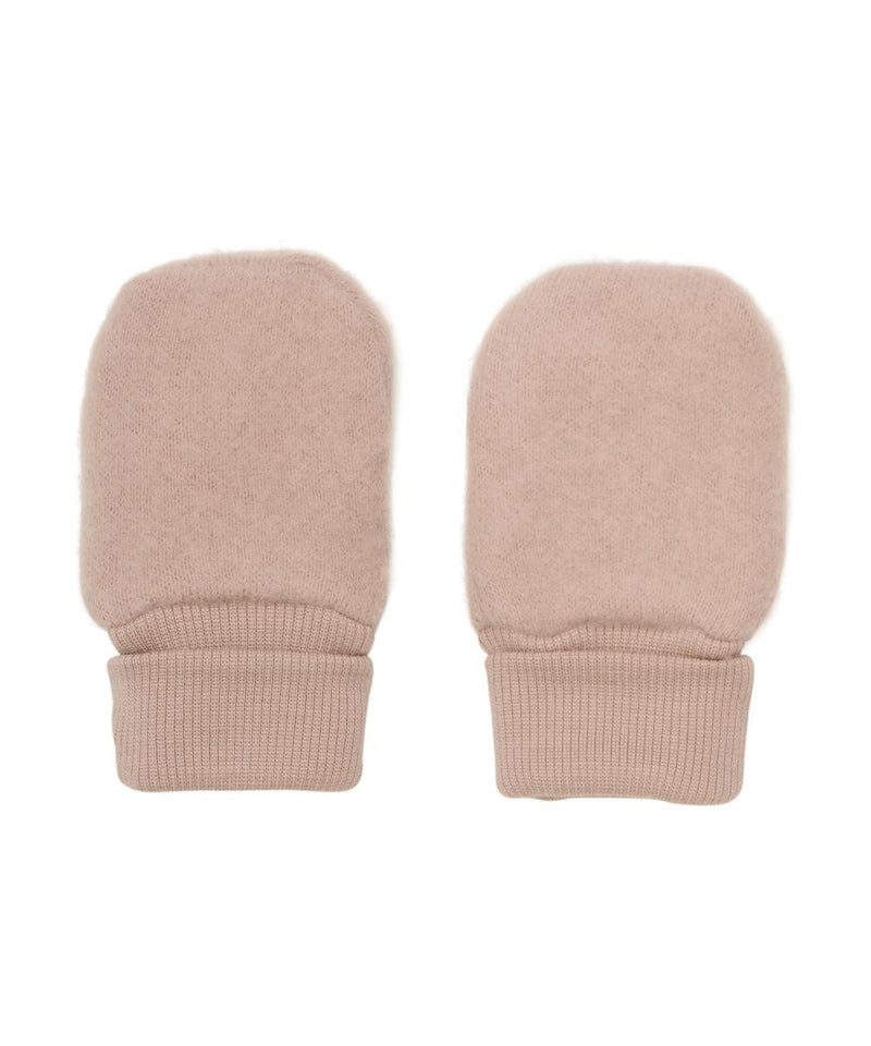 HUTTELiHUT Mittens Wool Fleece 2-layers Mahogany Rose
