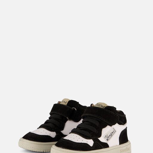 Shoesme Baby Sneaker Black/White
