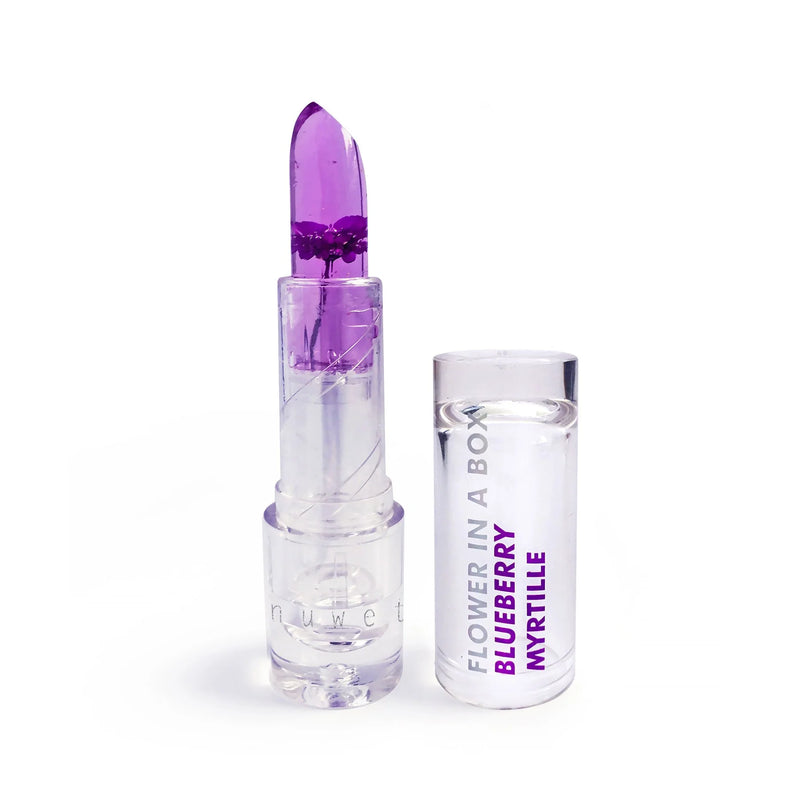 Inuwet Lip Balm Flower In Box Blueberry