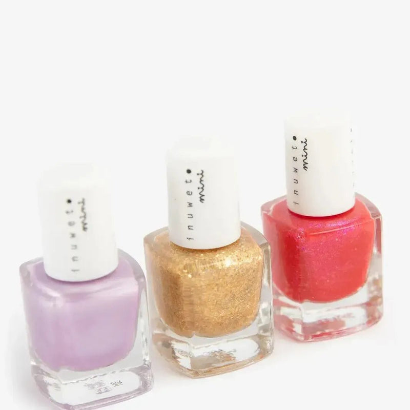 Inuwet Trio Box Kids Nails Polish Rainbow - Studio Play