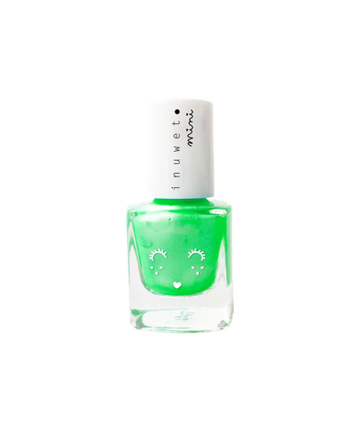 Inuwet Waterbased Nail Polish - Neon Green