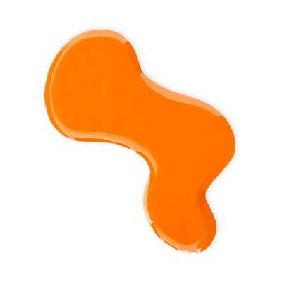 Inuwet Waterbased Nail Polish - Neon Orange - Studio Play