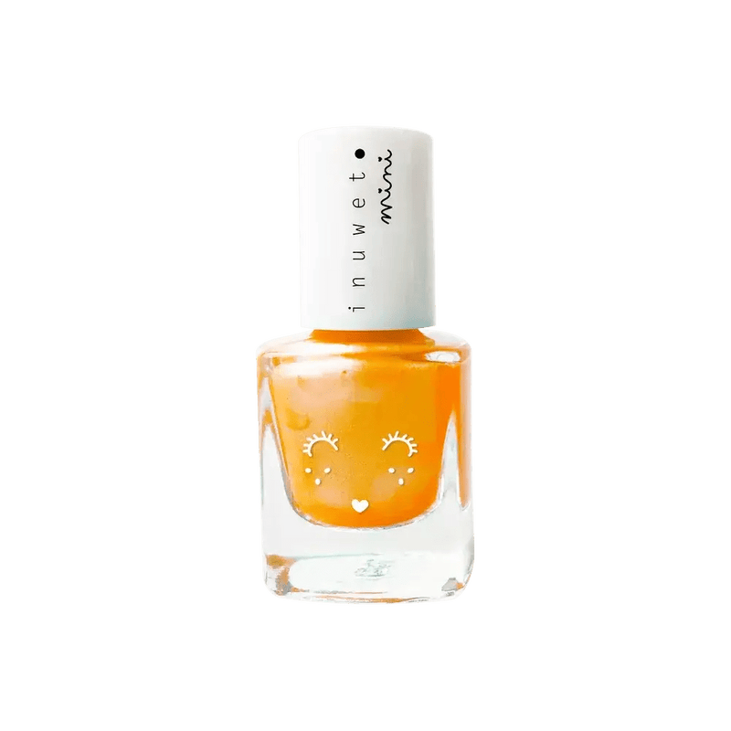 Inuwet Waterbased Nail Polish - Neon Orange - Studio Play