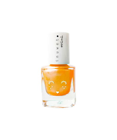 Inuwet Waterbased Nail Polish - Neon Orange