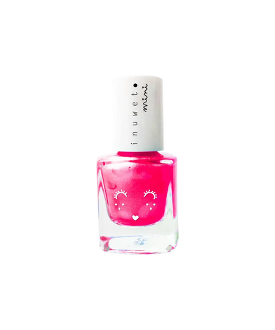 Inuwet Waterbased Nail Polish - Neon Pink