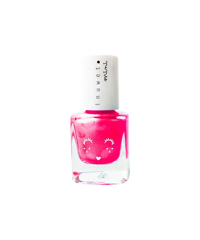 Inuwet Waterbased Nail Polish - Neon Pink