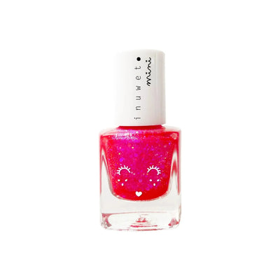 Inuwet Waterbased Nail Polish - Strawberry Fuchsia - Studio Play