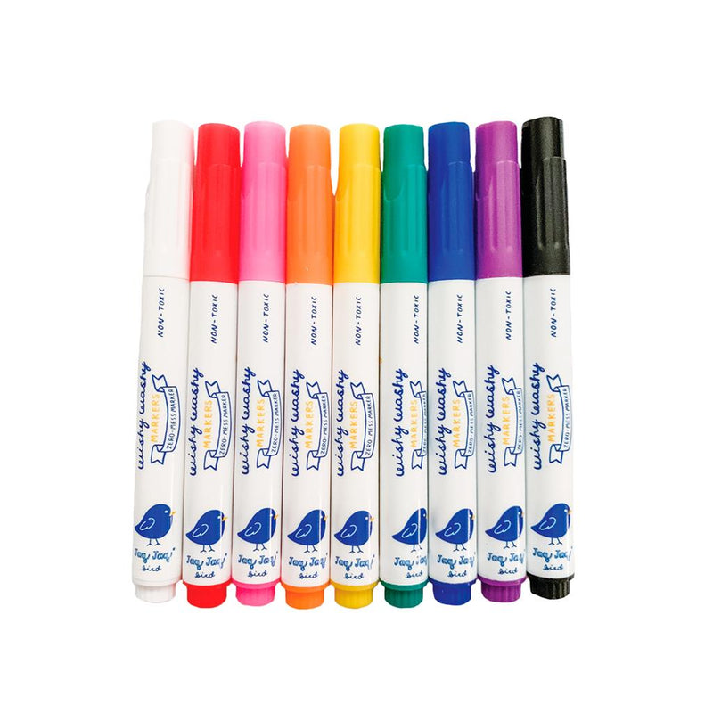 Jaq Jaq Bird Wishy Washy Markers