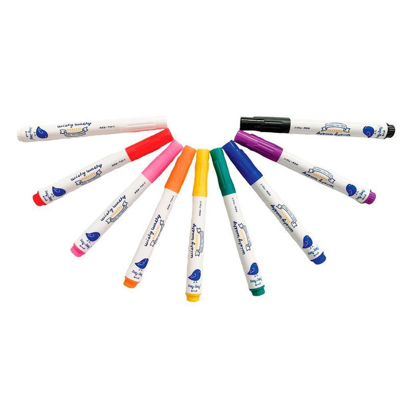 Jaq Jaq Bird Wishy Washy Markers