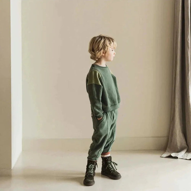 Jenest Baby Bird chino Forest green - Studio Play