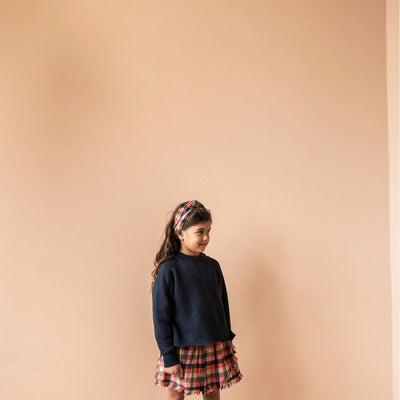 Jenest Headband Orange Multi Check - Studio Play