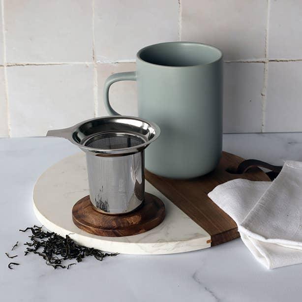 Juliet Pearl theepot met acaciadeksel