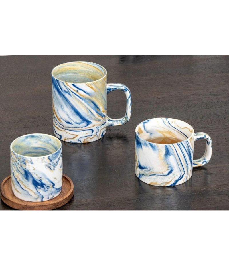 Kinta Kop Mosterd & Blauw
