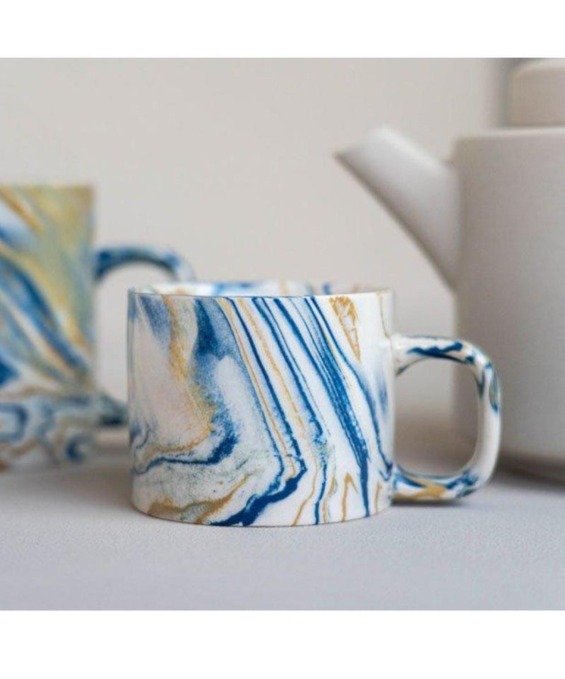 Kinta Kop Mosterd & Blauw