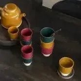 Kinta Theepot Rutunda Cer Sand Clay Pumpkin (1250ml)