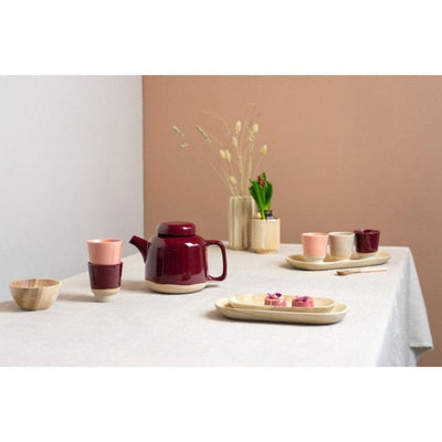 Kinta Theepot Rutunda Dotted Clay Berry (1250ml)