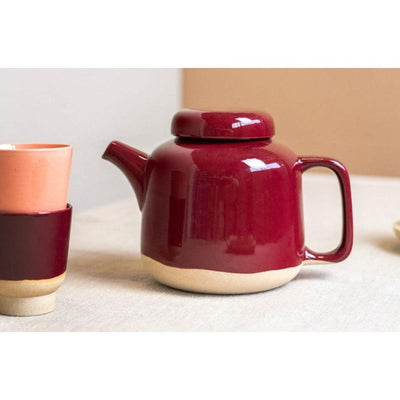Kinta Theepot Rutunda Dotted Clay Berry (1250ml)