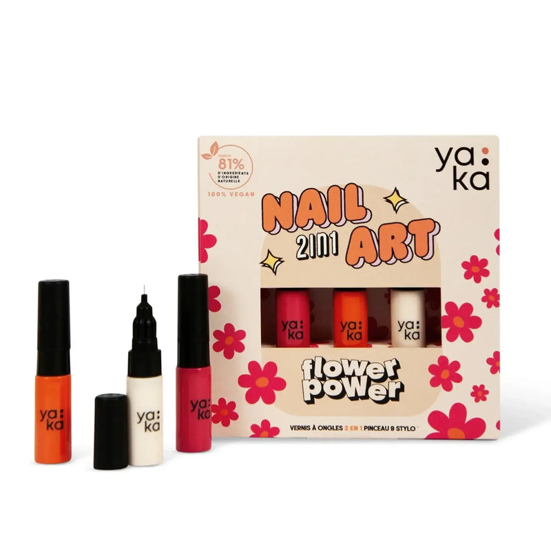 YAKA Kit Nail Art Flower Power