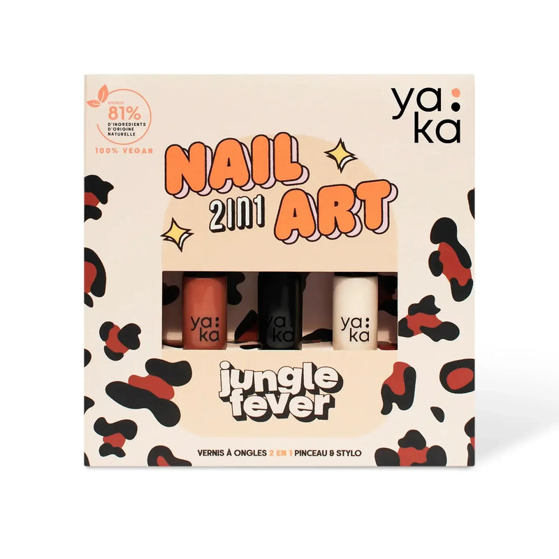 YAKA Kit Nail Art Jungle Fever