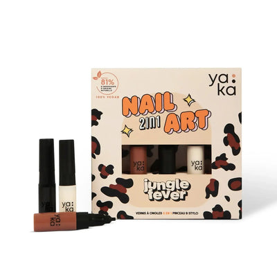YAKA Kit Nail Art Jungle Fever